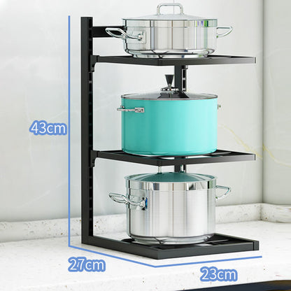Multipurpose kitchen shelves