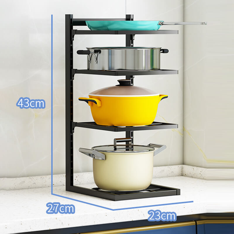 Multipurpose kitchen shelves