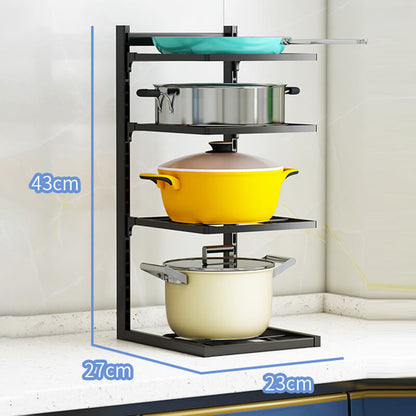 Multipurpose kitchen shelves