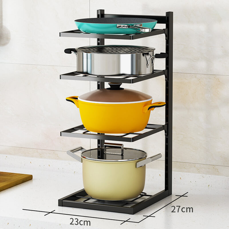 Multipurpose kitchen shelves