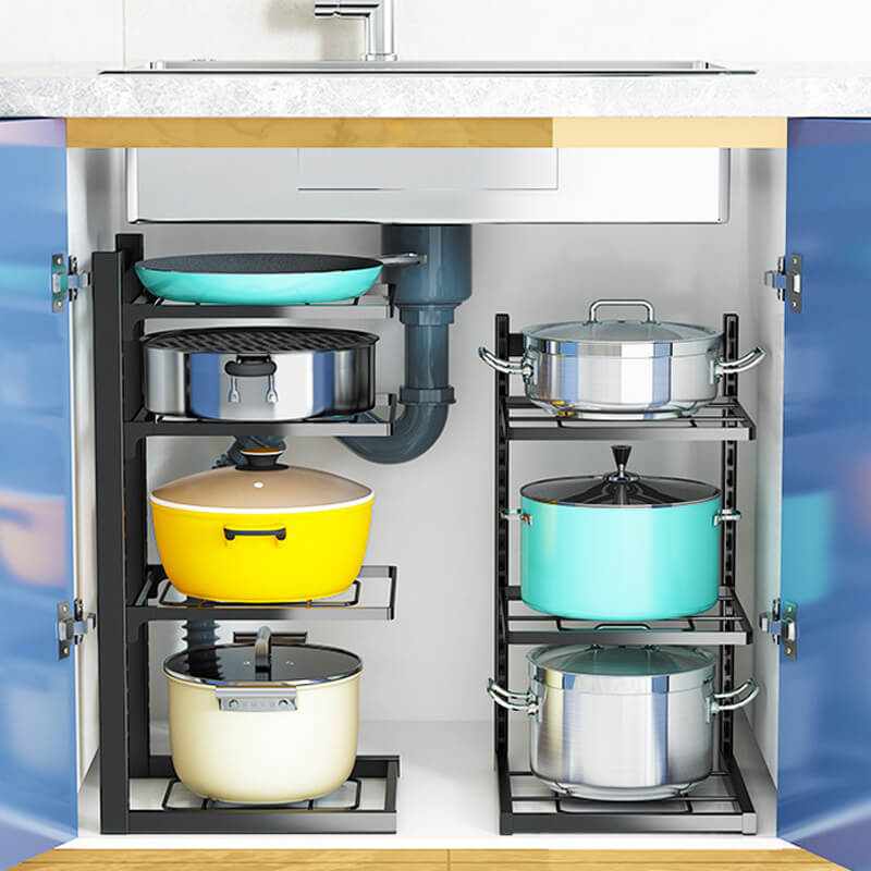 Multipurpose kitchen shelves